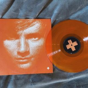Ed Sheeran + Vinyl Record Translucent Orange